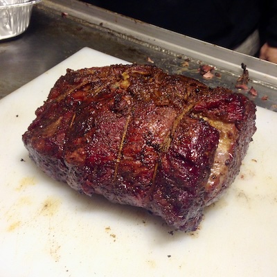 picture of a smoked prime rib